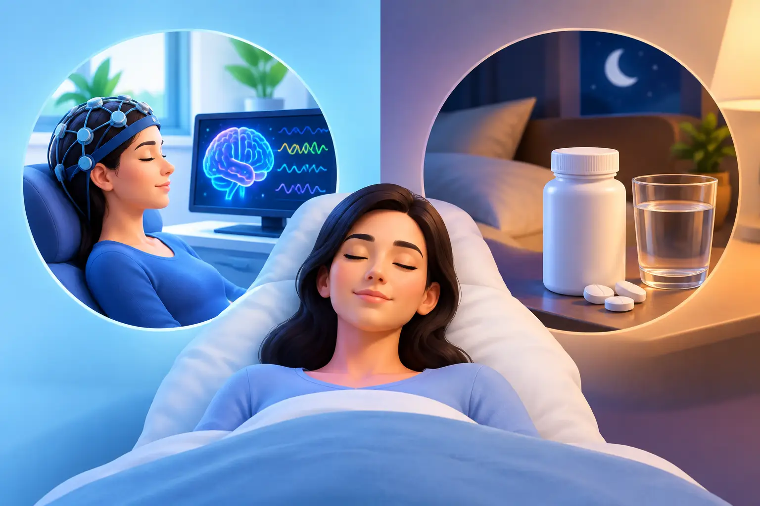 Neurofeedback Versus Sleep Medication: Which Helps?